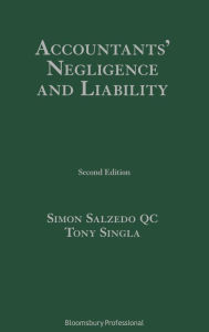 Title: Accountants' Negligence and Liability / Edition 2, Author: Simon Salzedo KC QC