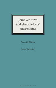 Title: Joint Ventures and Shareholders' Agreements, Author: Susan Singleton