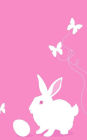 Easter Notebook: Blank, lined journal notebook, Handy 5x8 size for note taking on the go!