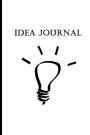 Idea Journal: Black and White Bright ideas,Draw and Write,Drawing pad with Lined Journal, Blank Book 6 x 9, 150 Pages to write, unique gifts for writers