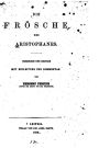 Die Frösche des Aristophanes