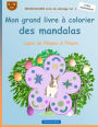 BROCKHAUSEN Livre de coloriage vol. 1 - Mon grand livre à colorier des mandalas: Lapin de Pâques & Fleurs
