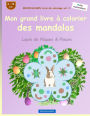 BROCKHAUSEN Livre de coloriage vol. 2 - Mon grand livre ï¿½ colorier des mandalas: Lapin de Pï¿½ques & Fleurs