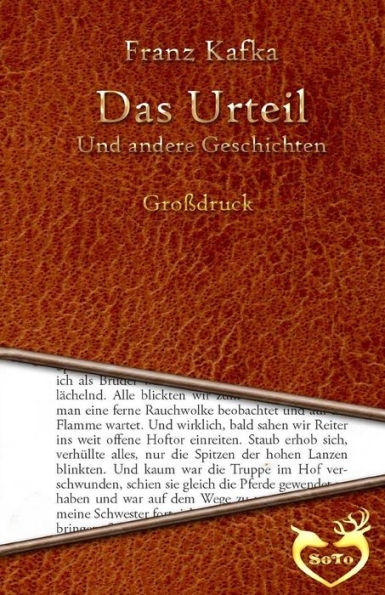 Das Urteil - Großdruck: Und andere Geschichten