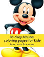 Mickey Mouse coloring pages for kids