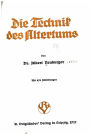 Die technik des altertums