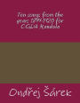 Ten songs from the years 1899-1920 for CGDA Mandola