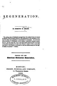 Title: Regeneration, Author: Edmund H Sears