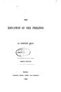 The Education of the Feelings