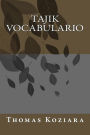 Tajik Vocabulario