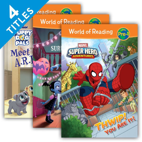 World of Reading Level Pre-1 Set 4 (Set)