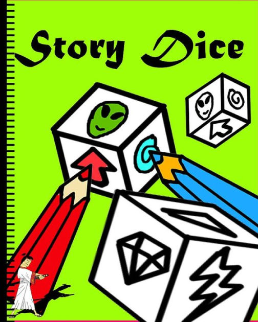 Story Dice Color Me Fun And Let's Cut Paper or Tear Up This Book to
