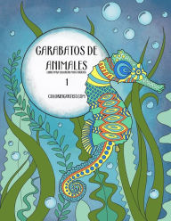 Title: Garabatos de animales libro para colorear para adultos 1, Author: Nick Snels