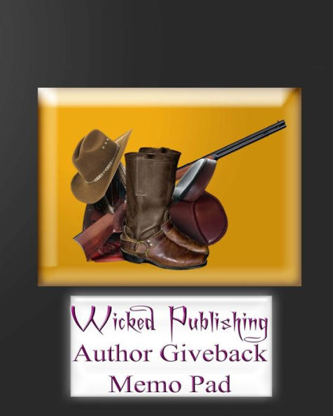 Wicked Publishing Author Giveback Memo Pad