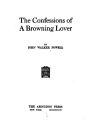 The Confessions of a Browning Lover