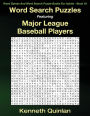 Word Search Puzzles Featuring Major League Baseball Players