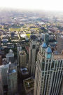 Aerial View of Chicago Illinois Journal: 150 page lined notebook/diary