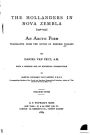 The Hollanders in Nova Zembla, 1596-1597, An Arctic Poem