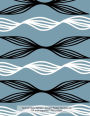 Scandi Style Series - Graph Paper Notebook 1/4 inch squares - 120 pages: Notebook perfect for school Math with duck egg blue cover