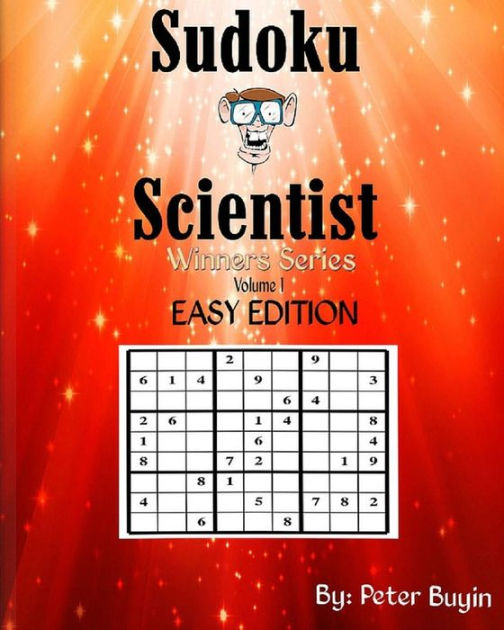 Sudoku Scientist, Winners Series Sudoku Puzzle Books For Beginners Easy