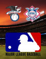 Major League Baseball Coloring Book USA: A great coloring book for kids and adults. It comprises of both leagues National and American with all 30 teams. This A4 64 page book has all the logos and cap insignias to color along with information on the club
