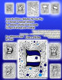 Learn the Hebrew alphabet the easy way For Russian Language Speakers fun relaxing coloring book for adults 22 Pages to develop your creativity In an abstract art style by artist Grace Divine