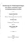 Bestimmung der Definitionsgleichungen aller endlichen continuirlichen Gruppen