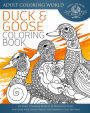 Duck and Goose Coloring Book: An Adult Coloring Book of 40 Zentangle Ducks and Geese with Henna, Paisley and Mandala Style Patterns
