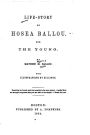 Life Story of Hosea Ballou, For the Young