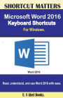 Microsoft Word 2016 Keyboard Shortcuts For Windows