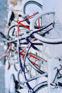 Bicycles in the Snow Journal: 150 page lined notebook/diary