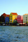 Colorful Buildings in Punda Curacao Journal: 150 page lined notebook/diary