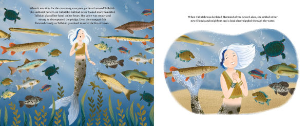 Tallulah the Mermaid and the Great Lakes Pledge