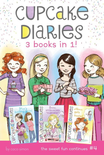 Cupcake Diaries 4 3 Books In 1 Mias Boiling Point Emma Smile And Say Cupcake Alexis