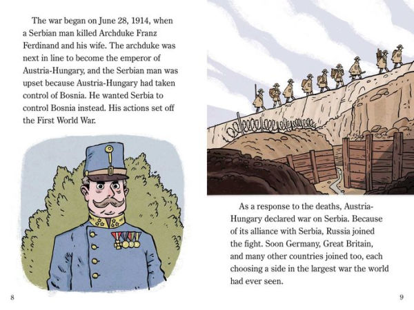 Fearless Flyers, Dazzle Painters, and Code Talkers!: World War I (Ready-to-Read Level 3)