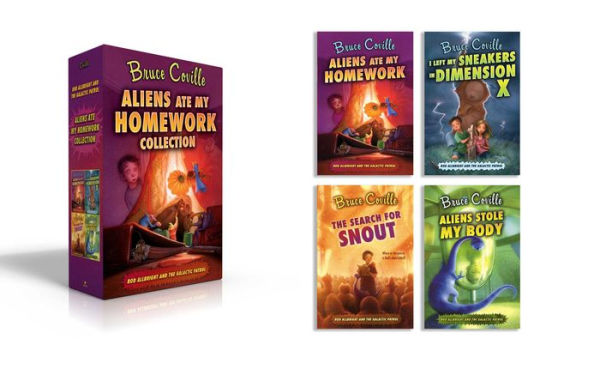 Aliens Ate My Homework Collection (Boxed Set): Aliens Ate My Homework; I Left My Sneakers in Dimension X; The Search for Snout; Aliens Stole My Body