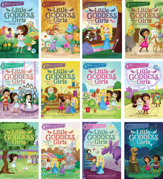 Athena & the Magic Land (QUIX Little Goddess Girls Series #1)