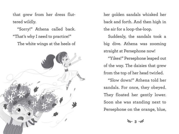 Persephone & the Giant Flowers (QUIX Little Goddess Girls Series #2)