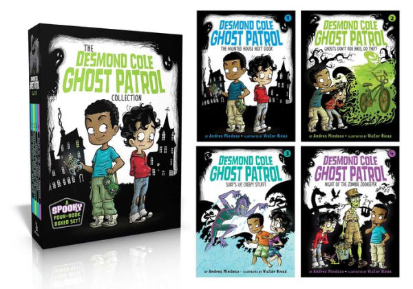 The Desmond Cole Ghost Patrol Collection (Boxed Set): The Haunted House Next Door; Ghosts Don't Ride Bikes, Do They?; Surf's Up, Creepy Stuff!; Night of the Zombie Zookeeper