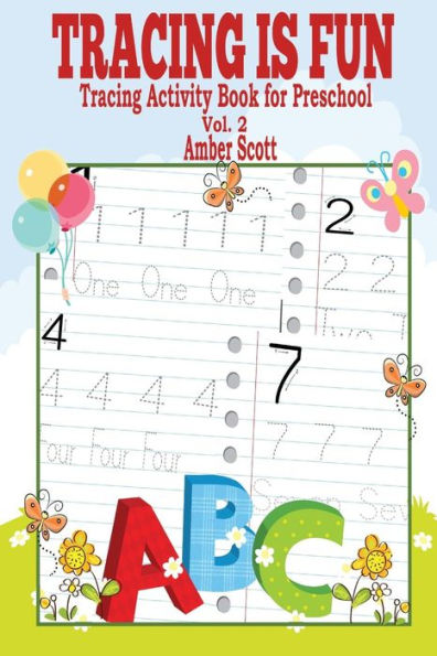 Tracing Is FUN: Tracing Activity Book For Preschool (Vol. 2)