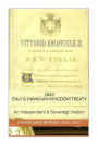 1863 ITALY & The HAWAIIAN KINGDOM TREATY: Hawaii War Report~HAWAII BOOK CLUB
