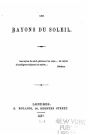 Les Rayons du soleil
