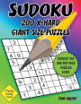 Sudoku 200 X-Hard Giant Size Puzzles: Biggest 9 X 9 One Per Page Puzzles Ever! A Mighty Handy Giant Series Book