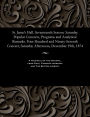 St. Jame's Hall. Seventeenth Season. Saturday Popular Concerts, Programs and Analytical Remarks. Four Hundred and Ninety-Seventh Concert, Saturday Afternoon, December 19th, 1874