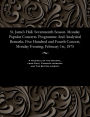 St. Jame's Hall. Seventeenth Season. Monday Popular Concerts. Programme and Analytical Remarks. Five Hundred and Fourth Concert, Monday Evening, February 1st, 1875