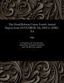 The Moral Reform Union: Fourth Annual Report from NOVEMBER 5th, 1884 to APRIL 3rd