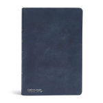 Alternative view 1 of CSB (in)courage Devotional Bible, Navy Genuine Leather