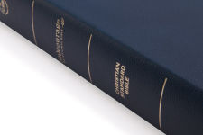 Alternative view 5 of CSB (in)courage Devotional Bible, Navy Genuine Leather