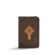 Title: KJV Large Print Compact Reference Bible, Celtic Cross Brown LeatherTouch, Author: Holman Bible Publishers