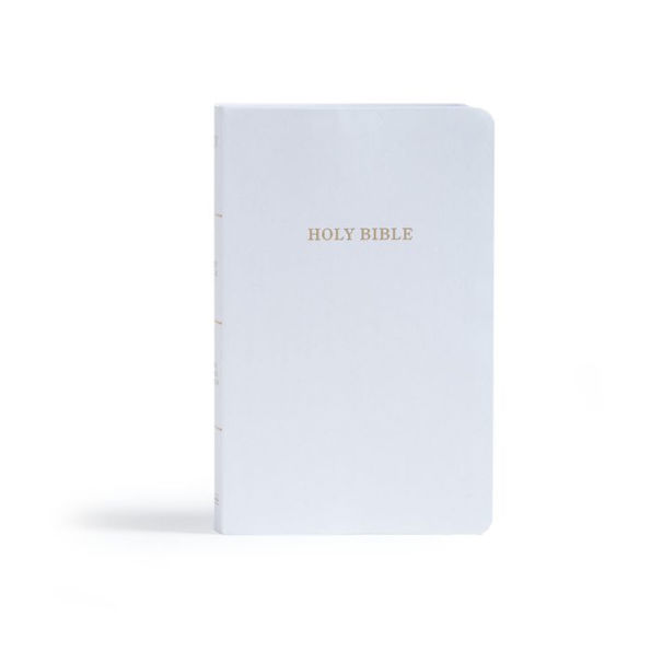 KJV Gift and Award Bible, White Imitation Leather: Holy Bible